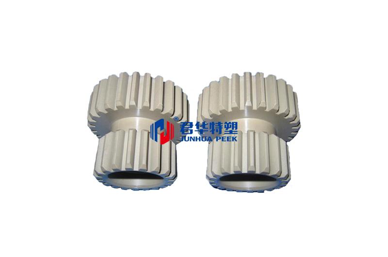 飲料充填機械用PEEK二重歯車