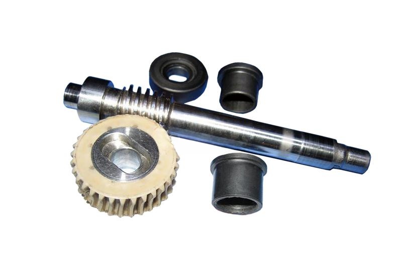 PEEK耐摩耗ウォームギアスリーブ