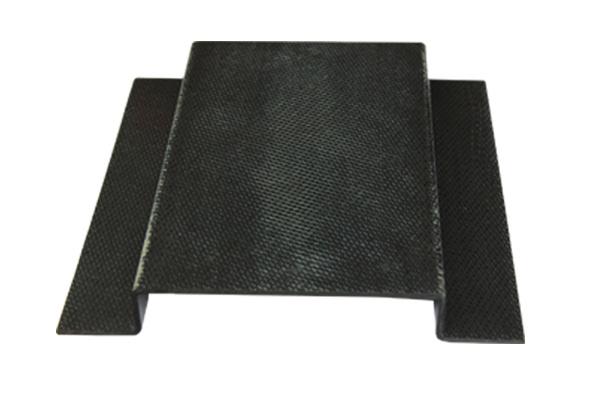 CF/PEEK複合材料サポートバックル