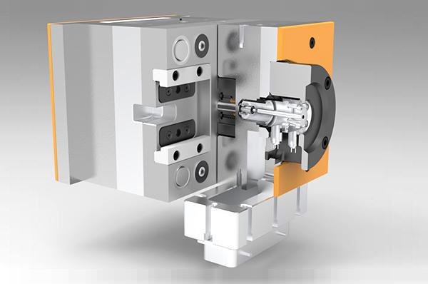 PEEKホットランナー精密金型