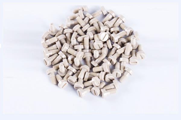 PEEKネジ丸頭スロット