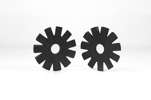 CF/PEEK スターウィール（単一スクリュー圧縮機）