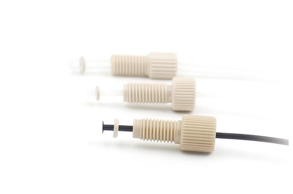 PEEKフランジ付きパイプ継手