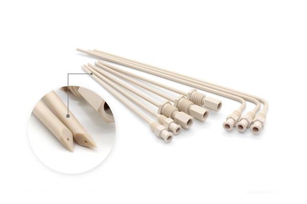 PEEKサンプリング針/注射針/窒素ブロー針/フッ素樹脂カーボンファイバー針