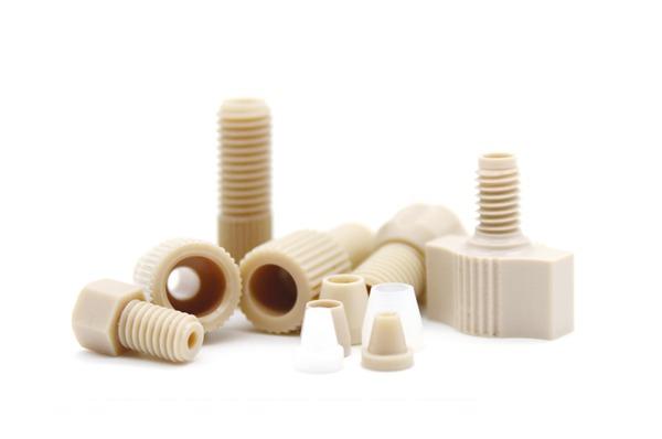 PEEK分割逆円錐コネクター